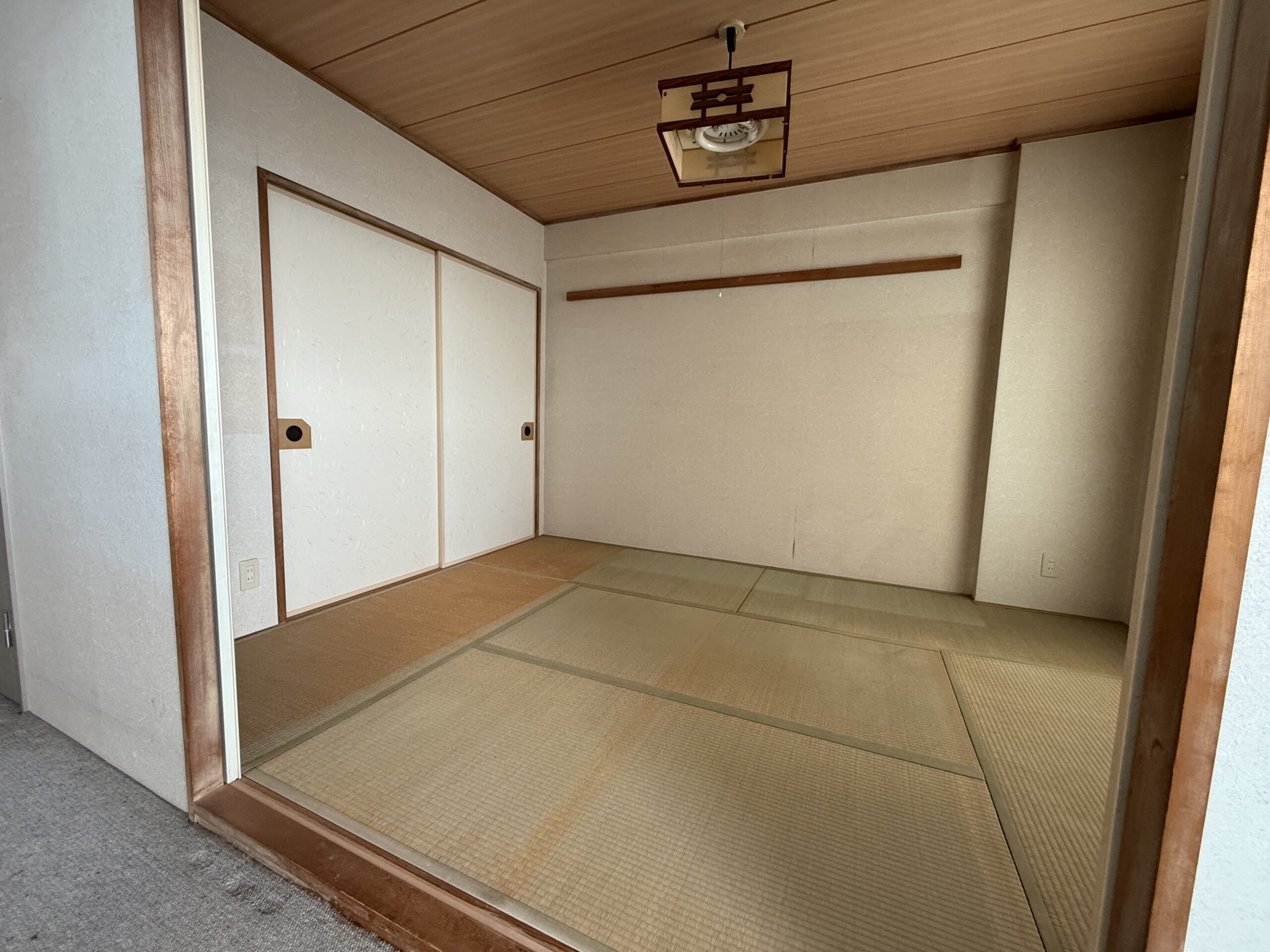 和室からリビング 施工前