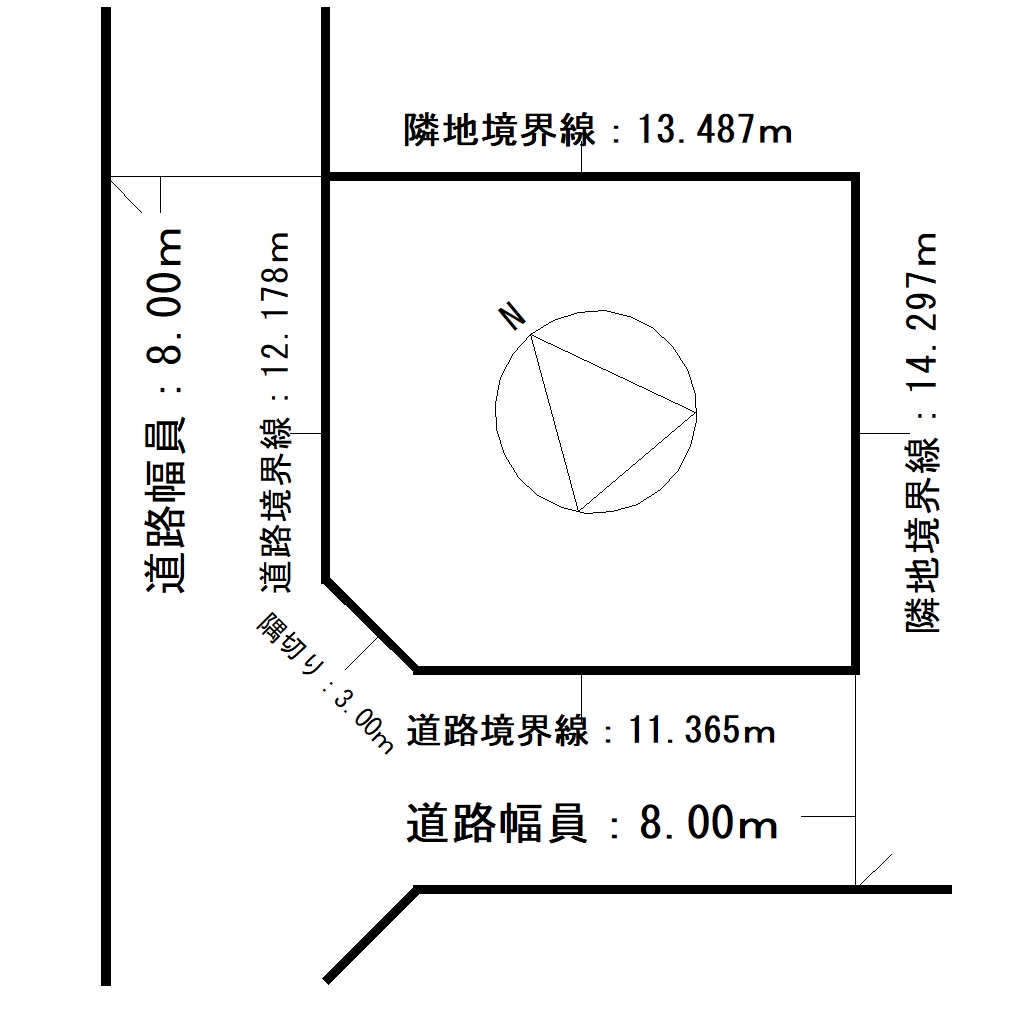 札幌市厚別区厚別北4条3丁目　売土地の写真4