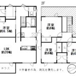 札幌市東区東苗穂14条2丁目　中古戸建の間取り図