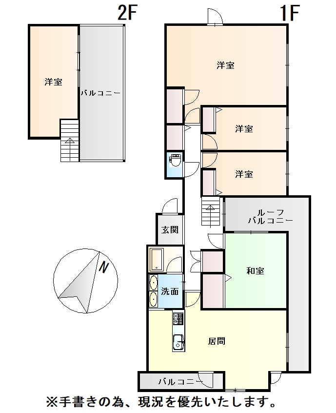アルス宮の森シャンツェサイトの間取り図